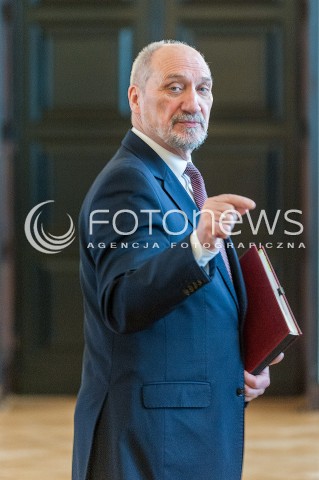  28.11.2017 WARSZAWA<br />POSIEDZENIE RADY MINISTROW<br />N/Z ANTONI MACIEREWICZ<br /> 