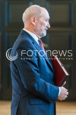  28.11.2017 WARSZAWA<br />POSIEDZENIE RADY MINISTROW<br />N/Z ANTONI MACIEREWICZ<br /> 