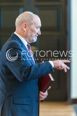  28.11.2017 WARSZAWA<br />POSIEDZENIE RADY MINISTROW<br />N/Z ANTONI MACIEREWICZ<br /> 