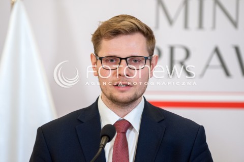  29.11.2017 WARSZAWA<br />KONFERENCJA W MINISTERSTWIE SPRAWIEDLIWOSCI<br />N/Z MICHAL WOS<br /> 