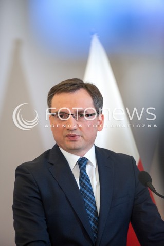  29.11.2017 WARSZAWA<br />KONFERENCJA W MINISTERSTWIE SPRAWIEDLIWOSCI<br />N/Z ZBIGNIEW ZIOBRO<br /> 