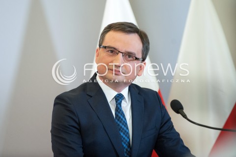  29.11.2017 WARSZAWA<br />KONFERENCJA W MINISTERSTWIE SPRAWIEDLIWOSCI<br />N/Z ZBIGNIEW ZIOBRO<br /> 