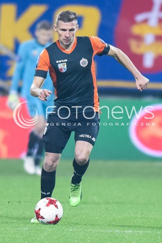  29.11.2017 GDYNIA<br />PILKA NOZNA - PUCHAR POLSKI PZPN 2017/2018<br />MECZ ARKA GDYNIA - CHROBRY GLOGOW<br />N/Z ROBERT MANDRYSZ<br /> 