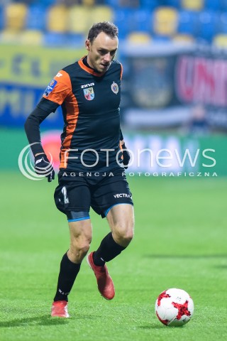  29.11.2017 GDYNIA<br />PILKA NOZNA - PUCHAR POLSKI PZPN 2017/2018<br />MECZ ARKA GDYNIA - CHROBRY GLOGOW<br />N/Z LUKASZ SZCZEPANIAK<br /> 