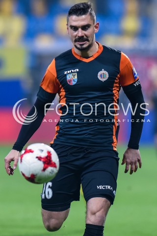  29.11.2017 GDYNIA<br />PILKA NOZNA - PUCHAR POLSKI PZPN 2017/2018<br />MECZ ARKA GDYNIA - CHROBRY GLOGOW<br />N/Z KONRAD KACZMAREK<br /> 