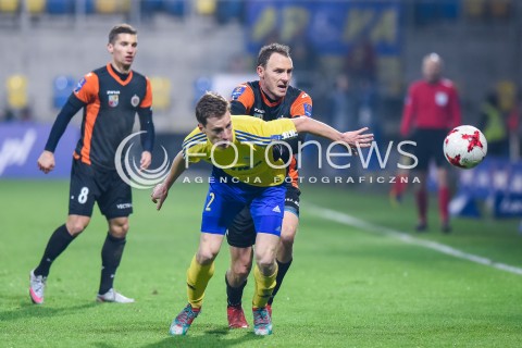  29.11.2017 GDYNIA<br />PILKA NOZNA - PUCHAR POLSKI PZPN 2017/2018<br />MECZ ARKA GDYNIA - CHROBRY GLOGOW<br />N/Z KAROL DANIELAK TADEUSZ SOCHA LUKASZ SZCZEPANIAK<br /> 