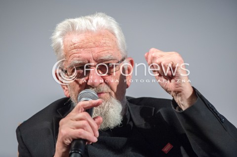  01.12.2017 WARSZAWA<br />SPOTKANIE Z KSIEDZEM ADAMEM BONIECKIM W MUZEUM POLIN PT. WOLNOSCI ODDAC NIE UMIEM <br />N/Z ADAM BONIECKI<br /> 