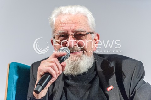  01.12.2017 WARSZAWA<br />SPOTKANIE Z KSIEDZEM ADAMEM BONIECKIM W MUZEUM POLIN PT. WOLNOSCI ODDAC NIE UMIEM <br />N/Z ADAM BONIECKI<br /> 