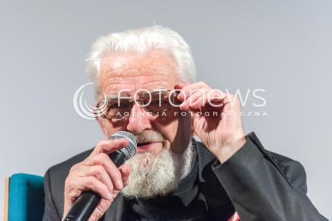  01.12.2017 WARSZAWA<br />SPOTKANIE Z KSIEDZEM ADAMEM BONIECKIM W MUZEUM POLIN PT. WOLNOSCI ODDAC NIE UMIEM <br />N/Z ADAM BONIECKI<br /> 