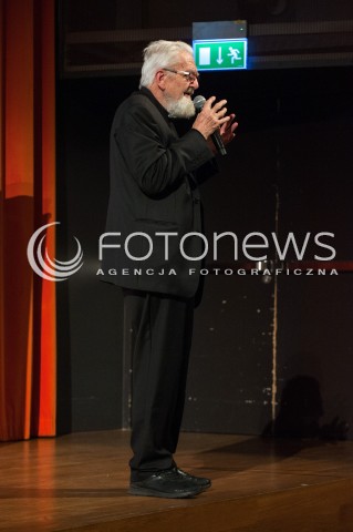  01.12.2017 WARSZAWA<br />SPOTKANIE Z KSIEDZEM ADAMEM BONIECKIM W MUZEUM POLIN PT. WOLNOSCI ODDAC NIE UMIEM <br />N/Z ADAM BONIECKI<br /> 