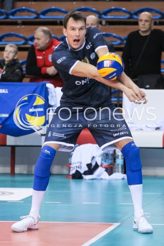  01.12.2017 RZESZOW<br />SIATKOWKA PLUSLIGA 2017/2018 MEN VOLLEYBALL POLAND POLISH PLUS LIGA LEAGUE SEASON 2017/2018<br />MECZ ASSECO RESOVIA RZESZOW - ONICO WARSZAWA <br />N/Z WOJCIECH WLODARCZYK SYLWETKA <br /> 