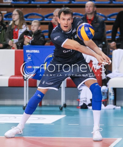  01.12.2017 RZESZOW<br />SIATKOWKA PLUSLIGA 2017/2018 MEN VOLLEYBALL POLAND POLISH PLUS LIGA LEAGUE SEASON 2017/2018<br />MECZ ASSECO RESOVIA RZESZOW - ONICO WARSZAWA <br />N/Z WOJCIECH WLODARCZYK SYLWETKA <br /> 