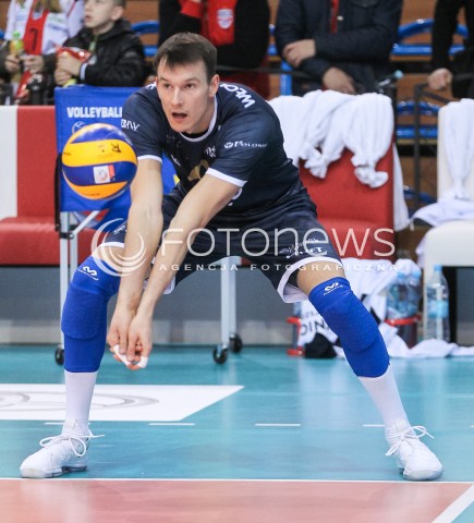  01.12.2017 RZESZOW<br />SIATKOWKA PLUSLIGA 2017/2018 MEN VOLLEYBALL POLAND POLISH PLUS LIGA LEAGUE SEASON 2017/2018<br />MECZ ASSECO RESOVIA RZESZOW - ONICO WARSZAWA <br />N/Z WOJCIECH WLODARCZYK SYLWETKA <br /> 