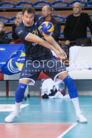  01.12.2017 RZESZOW<br />SIATKOWKA PLUSLIGA 2017/2018 MEN VOLLEYBALL POLAND POLISH PLUS LIGA LEAGUE SEASON 2017/2018<br />MECZ ASSECO RESOVIA RZESZOW - ONICO WARSZAWA <br />N/Z WOJCIECH WLODARCZYK SYLWETKA <br /> 