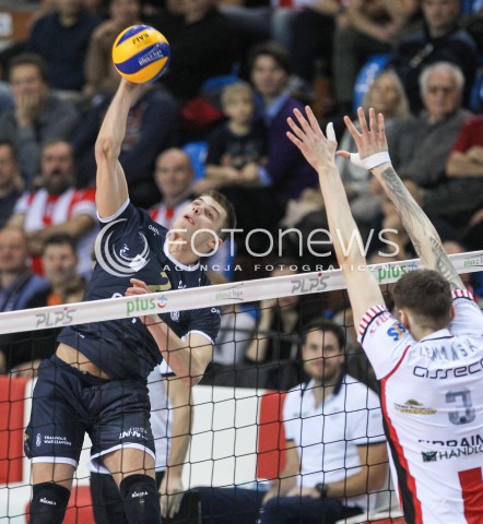  01.12.2017 RZESZOW<br />SIATKOWKA PLUSLIGA 2017/2018 MEN VOLLEYBALL POLAND POLISH PLUS LIGA LEAGUE SEASON 2017/2018<br />MECZ ASSECO RESOVIA RZESZOW - ONICO WARSZAWA <br />N/Z BARTOSZ KWOLEK <br /> 