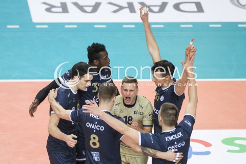  01.12.2017 RZESZOW<br />SIATKOWKA PLUSLIGA 2017/2018 MEN VOLLEYBALL POLAND POLISH PLUS LIGA LEAGUE SEASON 2017/2018<br />MECZ ASSECO RESOVIA RZESZOW - ONICO WARSZAWA <br />N/Z DAMIAN WOJTASZEK WOJCIECH WLODARCZYK SHARONE VERNON - EVANS ANTOINE BRIZARD RADOSC EMOCJE <br /> 