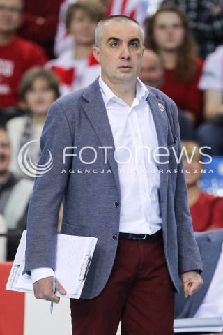  01.12.2017 RZESZOW<br />SIATKOWKA PLUSLIGA 2017/2018 MEN VOLLEYBALL POLAND POLISH PLUS LIGA LEAGUE SEASON 2017/2018<br />MECZ ASSECO RESOVIA RZESZOW - ONICO WARSZAWA <br />N/Z ROBERTO SERNIOTTI - I TRENER ( HEAD COACH ) SYLWETKA<br /> 