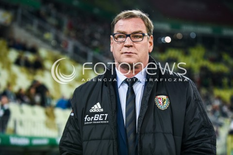  01.12.2017 GDANSK <br />PILKA NOZNA - EKSTRAKLASA SEZON 2017/2018<br />MECZ LECHIA GDANSK - SLASK WROCLAW<br />N/Z JAN URBAN<br /> 