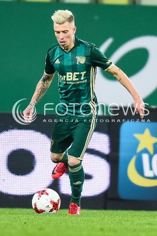  01.12.2017 GDANSK <br />PILKA NOZNA - EKSTRAKLASA SEZON 2017/2018<br />MECZ LECHIA GDANSK - SLASK WROCLAW<br />N/Z JAKUB KOSECKI<br /> 