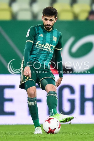  01.12.2017 GDANSK <br />PILKA NOZNA - EKSTRAKLASA SEZON 2017/2018<br />MECZ LECHIA GDANSK - SLASK WROCLAW<br />N/Z AUGUSTO<br /> 