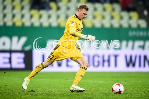  01.12.2017 GDANSK <br />PILKA NOZNA - EKSTRAKLASA SEZON 2017/2018<br />MECZ LECHIA GDANSK - SLASK WROCLAW<br />N/Z JAKUB SLOWIK<br /> 
