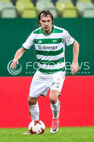  01.12.2017 GDANSK <br />PILKA NOZNA - EKSTRAKLASA SEZON 2017/2018<br />MECZ LECHIA GDANSK - SLASK WROCLAW<br />N/Z MILOS KRASIC<br /> 