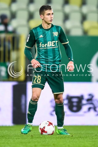  01.12.2017 GDANSK <br />PILKA NOZNA - EKSTRAKLASA SEZON 2017/2018<br />MECZ LECHIA GDANSK - SLASK WROCLAW<br />N/Z KONRAD POPRAWA<br /> 