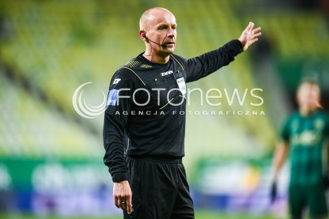  01.12.2017 GDANSK <br />PILKA NOZNA - EKSTRAKLASA SEZON 2017/2018<br />MECZ LECHIA GDANSK - SLASK WROCLAW<br />N/Z SZYMON MARCINIAK<br /> 