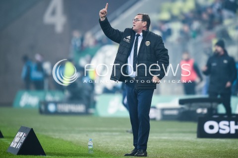  01.12.2017 GDANSK <br />PILKA NOZNA - EKSTRAKLASA SEZON 2017/2018<br />MECZ LECHIA GDANSK - SLASK WROCLAW<br />N/Z JAN URBAN<br /> 