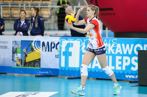  03.12.2017 LODZ SIATKOWKA ORLEN LIGA SEZON 2017/2018<br />
GROT BUDOWLANI LODZ - ENEA PTPS PILA<br />
N/Z PAVLA VINCOUROVA SYLWETKA<br />
 