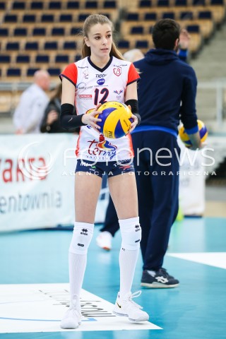  03.12.2017 LODZ SIATKOWKA ORLEN LIGA SEZON 2017/2018<br />
GROT BUDOWLANI LODZ - ENEA PTPS PILA<br />
N/Z JUSTYNA KEDZIORA SYLWETKA<br />
 