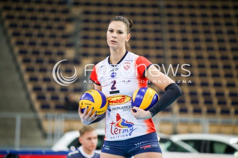  03.12.2017 LODZ SIATKOWKA ORLEN LIGA SEZON 2017/2018<br />
GROT BUDOWLANI LODZ - ENEA PTPS PILA<br />
N/Z GABRIELA POLANSKA SYLWETKA<br />
 