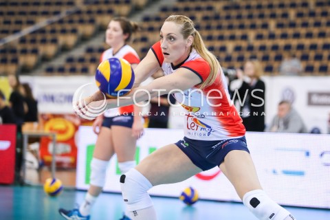  03.12.2017 LODZ SIATKOWKA ORLEN LIGA SEZON 2017/2018<br />
GROT BUDOWLANI LODZ - ENEA PTPS PILA<br />
N/Z HANA CUTURA SYLWETKA<br />
 