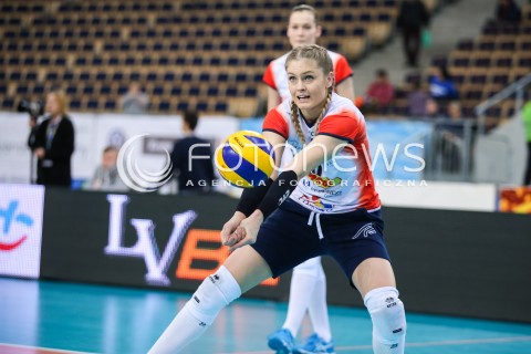  03.12.2017 LODZ SIATKOWKA ORLEN LIGA SEZON 2017/2018<br />
GROT BUDOWLANI LODZ - ENEA PTPS PILA<br />
N/Z MARTYNA GRAJBER SYLWETKA<br />
 