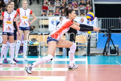  03.12.2017 LODZ SIATKOWKA ORLEN LIGA SEZON 2017/2018<br />
GROT BUDOWLANI LODZ - ENEA PTPS PILA<br />
N/Z GABRIELA POLANSKA SYLWETKA<br />
 