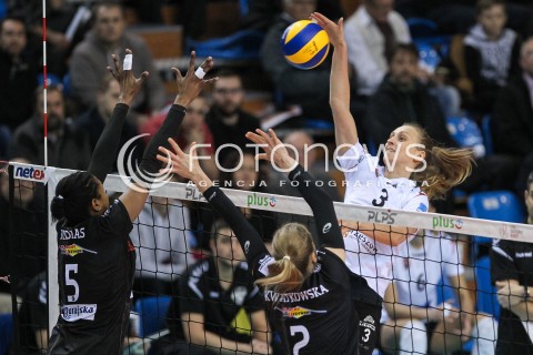  03.12.2017 RZESZOW <br />SIATKOWKA LIGA SIATKOWKI KOBIET LSK 2017/2018 WOMEN VOLLEYBALL POLAND POLISH LEAGUE <br />MECZ DEVELOPRES SKYRES RZESZOW - LKS COMMERCECON LODZ <br />N/Z MONIKA PTAK <br /> 