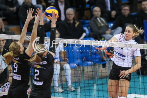  03.12.2017 RZESZOW <br />SIATKOWKA LIGA SIATKOWKI KOBIET LSK 2017/2018 WOMEN VOLLEYBALL POLAND POLISH LEAGUE <br />MECZ DEVELOPRES SKYRES RZESZOW - LKS COMMERCECON LODZ <br />N/Z ADELA HELIC <br /> 