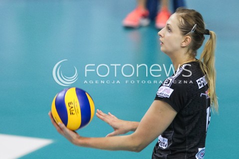  03.12.2017 RZESZOW <br />SIATKOWKA LIGA SIATKOWKI KOBIET LSK 2017/2018 WOMEN VOLLEYBALL POLAND POLISH LEAGUE <br />MECZ DEVELOPRES SKYRES RZESZOW - LKS COMMERCECON LODZ <br />N/Z ZUZANNA EFIMIENKO - MLOTKOWSKA SYLWETKA <br /> 
