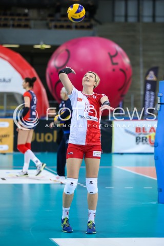  07.12.2017 LODZ SIATKOWKA ORLEN LIGA SEZON 2017/2018<br />
LKS COMMERCECON LODZ - GROT BUDOWLANI LODZ<br />
N/Z IZABELA KOWALINSKA SYLWETKA<br />
 