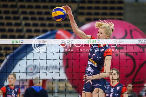  07.12.2017 LODZ SIATKOWKA ORLEN LIGA SEZON 2017/2018<br />
LKS COMMERCECON LODZ - GROT BUDOWLANI LODZ<br />
N/Z AGNIESZKA KAKOLEWSKA SYLWETKA<br />
 
