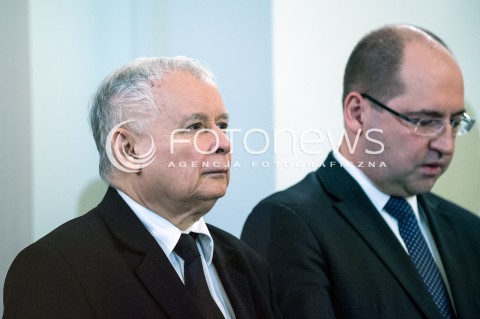  08.12.2017 WARSZAWA<br />UROCZYSTOSC PRZYJECIA DYMISJI RADY MINISTROW I NOMINACJI NA STANOWSKO PREZESA RADY MINISTROW<br />N/Z JAROSLAW KACZYNSKI<br /> 