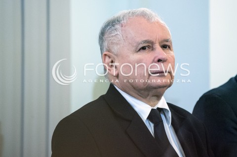  08.12.2017 WARSZAWA<br />UROCZYSTOSC PRZYJECIA DYMISJI RADY MINISTROW I NOMINACJI NA STANOWSKO PREZESA RADY MINISTROW<br />N/Z JAROSLAW KACZYNSKI<br /> 