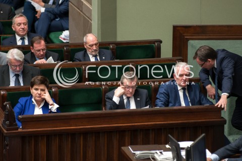  08.12.2017 WARSZAWA SEJM<br />POSIEDZENIE SEJMU<br />N/Z ZBIGNIEW ZIOBRO JAROSLAW GOWIN BEATA SZYDLO<br /> 