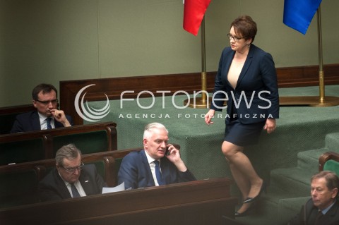  08.12.2017 WARSZAWA SEJM<br />POSIEDZENIE SEJMU<br />N/Z ANNA ZALEWSKA<br /> 