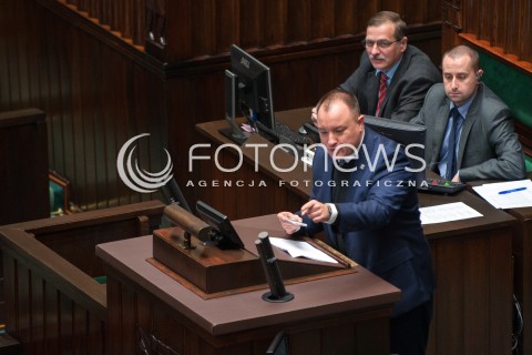  08.12.2017 WARSZAWA SEJM<br />POSIEDZENIE SEJMU<br />N/Z PAWEL GRABOWSKI<br /> 