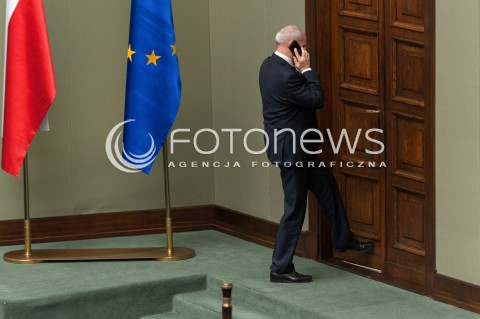  08.12.2017 WARSZAWA SEJM<br />POSIEDZENIE SEJMU<br />N/Z ANTONI MACIEREWICZ<br /> 