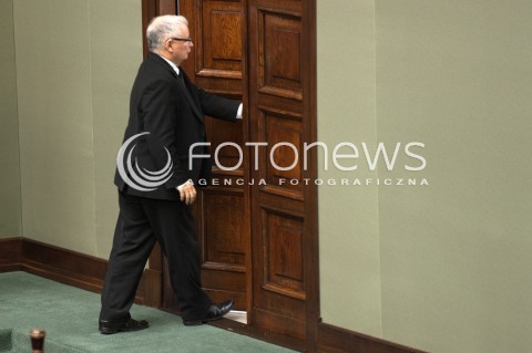  08.12.2017 WARSZAWA SEJM<br />POSIEDZENIE SEJMU<br />N/Z JAROSLAW KACZYNSKI<br /> 