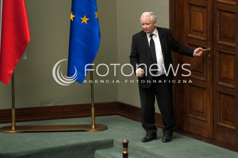  08.12.2017 WARSZAWA SEJM<br />POSIEDZENIE SEJMU<br />N/Z JAROSLAW KACZYNSKI<br /> 