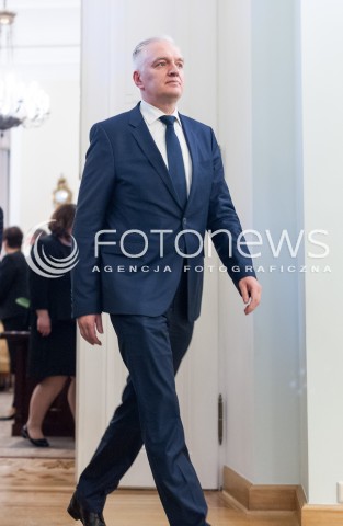  11.12.2017 WARSZAWA<br />POWOLANIE RZADU MATEUSZA MORAWIECKIEGO<br />N/Z JAROSLAW GOWIN<br /> 