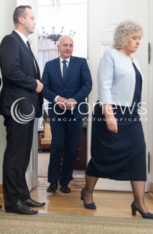  11.12.2017 WARSZAWA<br />POWOLANIE RZADU MATEUSZA MORAWIECKIEGO<br />N/Z JOACHIM BRUDZINSKI<br /> 